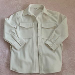 White shirt jacket